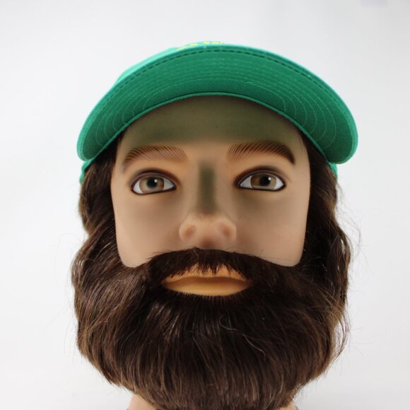 St. Andrews Old Course Hat Mens Snapback Green Cotton International Insignia Cap - Picture 4 of 13